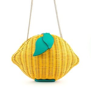 Kate Spade Lemon Whicker Crossbody